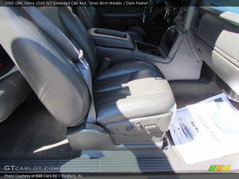 Silver Birch Metallic / Dark Pewter 2005 GMC Sierra 1500 SLT Extended Cab 4x4