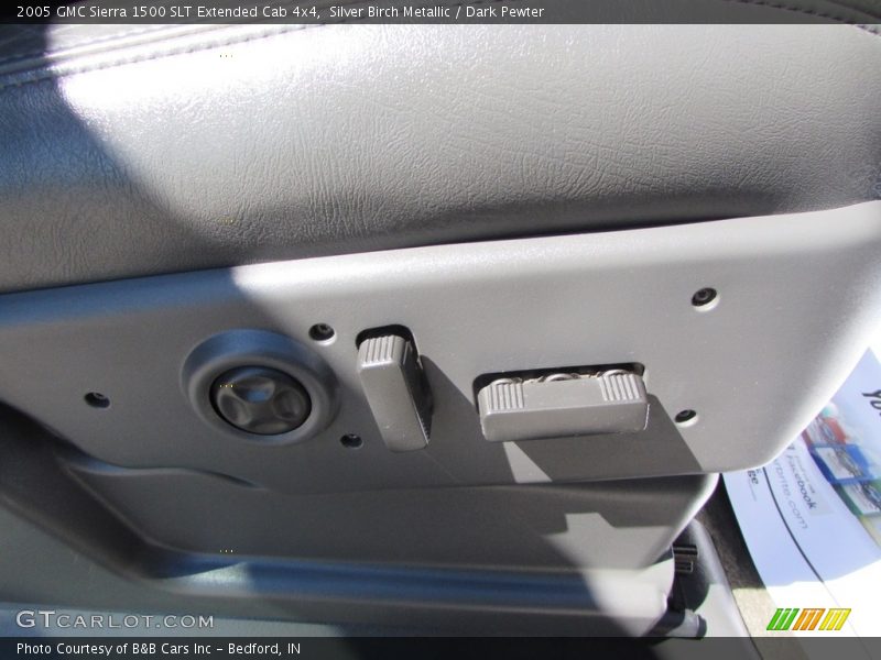 Silver Birch Metallic / Dark Pewter 2005 GMC Sierra 1500 SLT Extended Cab 4x4