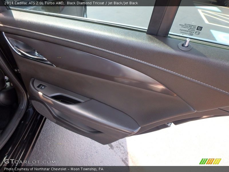 Black Diamond Tricoat / Jet Black/Jet Black 2014 Cadillac ATS 2.0L Turbo AWD