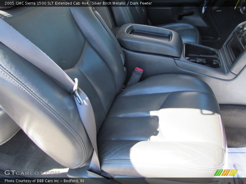 Silver Birch Metallic / Dark Pewter 2005 GMC Sierra 1500 SLT Extended Cab 4x4