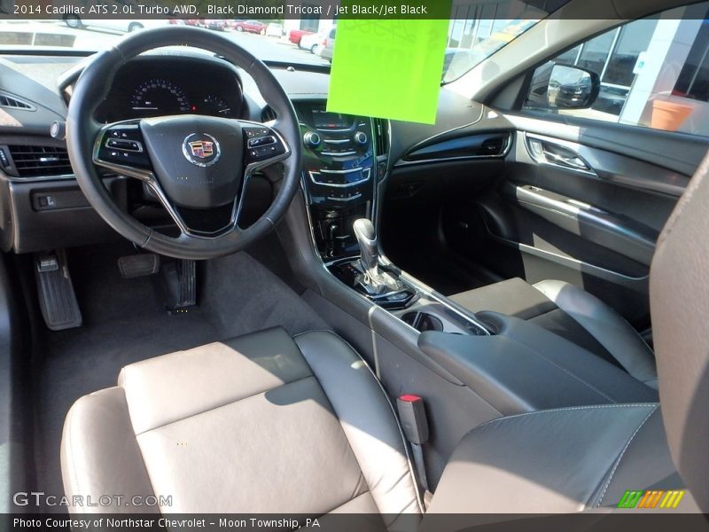 Black Diamond Tricoat / Jet Black/Jet Black 2014 Cadillac ATS 2.0L Turbo AWD