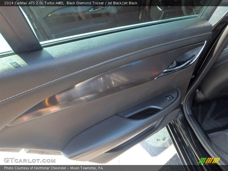 Black Diamond Tricoat / Jet Black/Jet Black 2014 Cadillac ATS 2.0L Turbo AWD