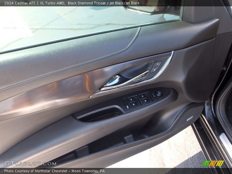 Black Diamond Tricoat / Jet Black/Jet Black 2014 Cadillac ATS 2.0L Turbo AWD