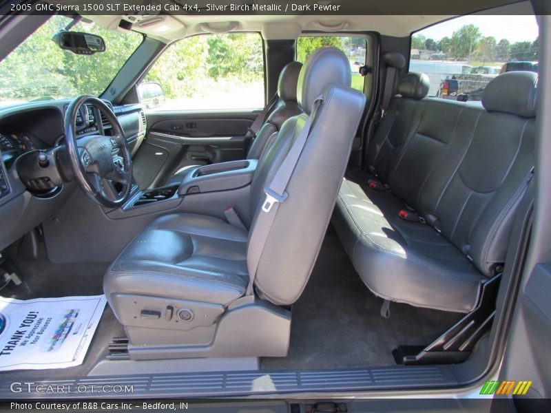 Silver Birch Metallic / Dark Pewter 2005 GMC Sierra 1500 SLT Extended Cab 4x4