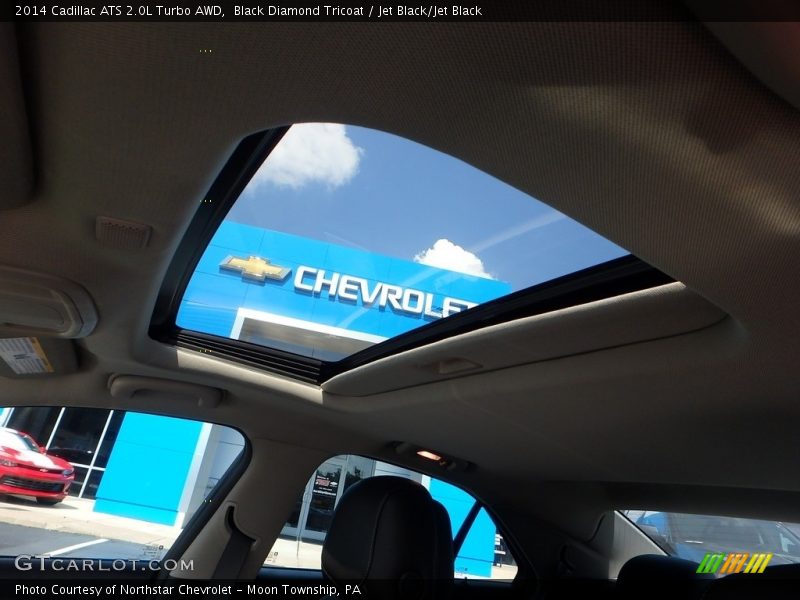 Black Diamond Tricoat / Jet Black/Jet Black 2014 Cadillac ATS 2.0L Turbo AWD
