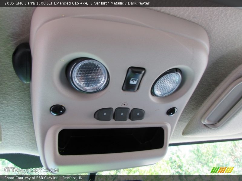 Silver Birch Metallic / Dark Pewter 2005 GMC Sierra 1500 SLT Extended Cab 4x4