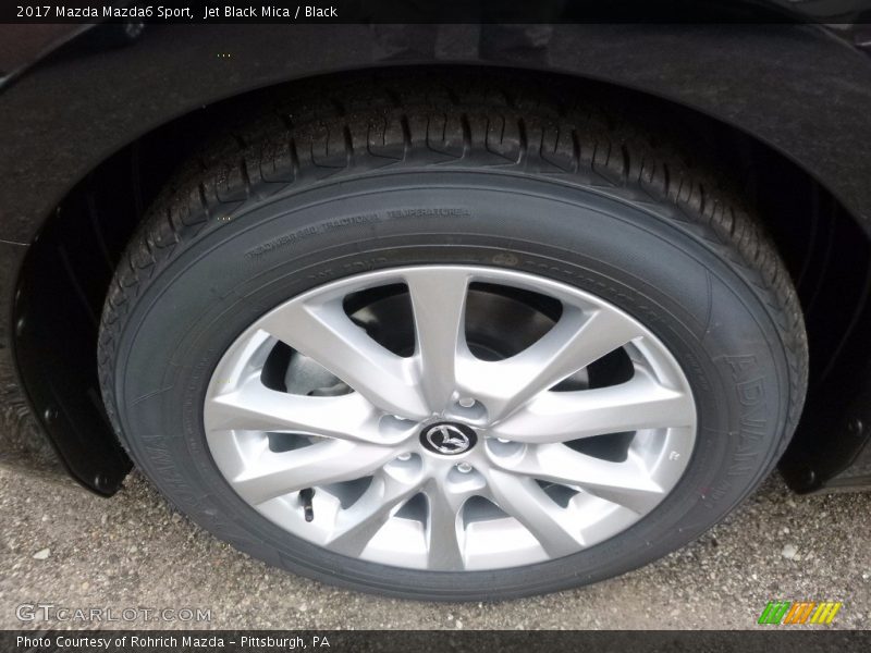 Jet Black Mica / Black 2017 Mazda Mazda6 Sport
