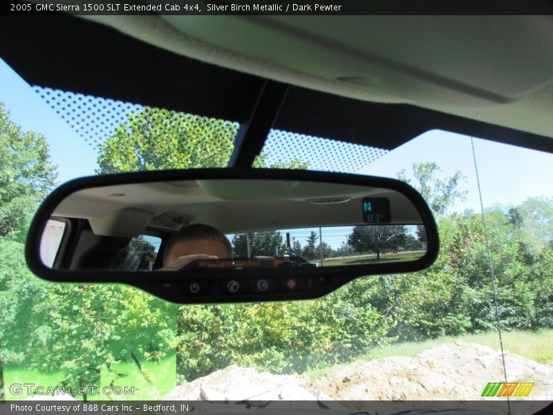 Silver Birch Metallic / Dark Pewter 2005 GMC Sierra 1500 SLT Extended Cab 4x4