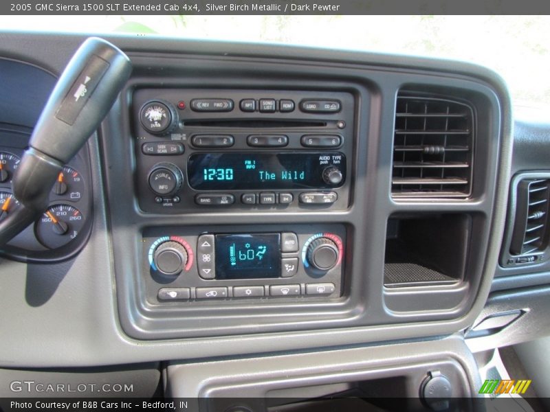 Silver Birch Metallic / Dark Pewter 2005 GMC Sierra 1500 SLT Extended Cab 4x4