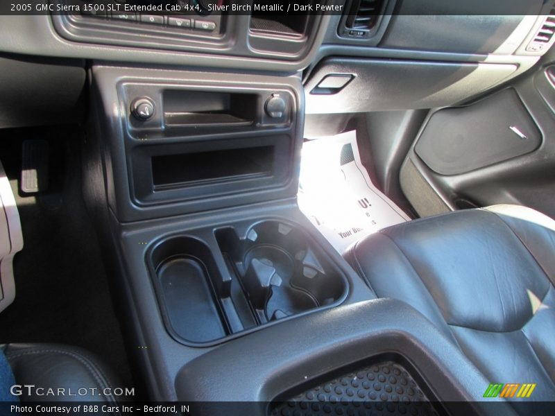Silver Birch Metallic / Dark Pewter 2005 GMC Sierra 1500 SLT Extended Cab 4x4