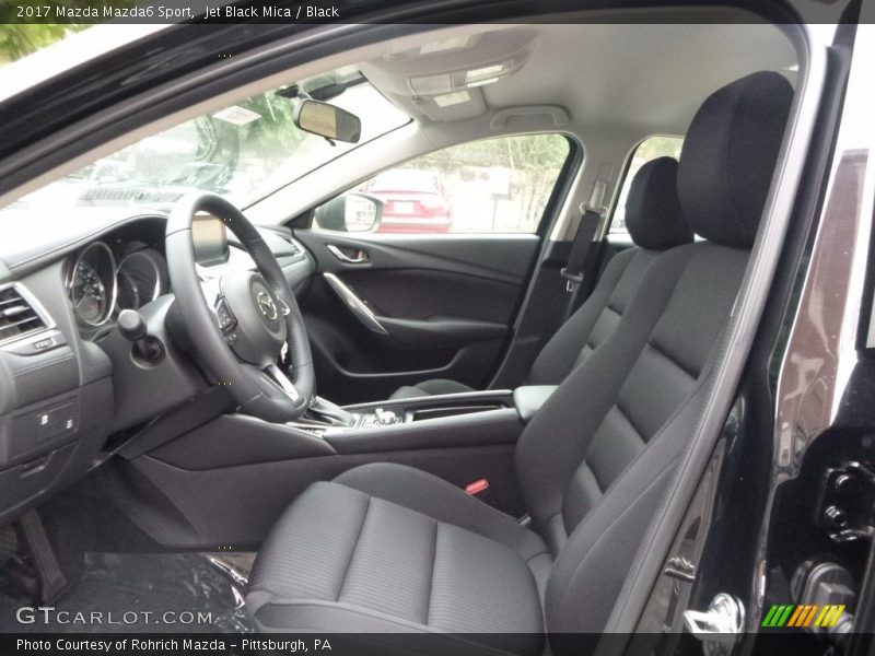 Front Seat of 2017 Mazda6 Sport