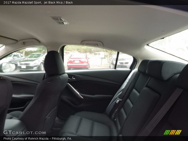 Jet Black Mica / Black 2017 Mazda Mazda6 Sport