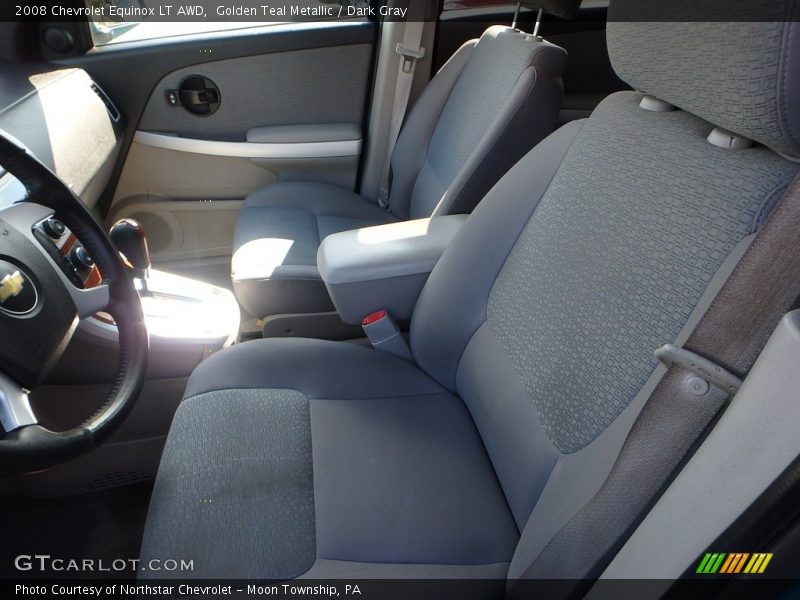 Golden Teal Metallic / Dark Gray 2008 Chevrolet Equinox LT AWD