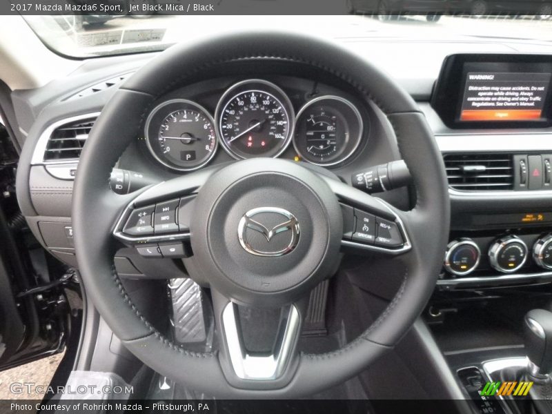  2017 Mazda6 Sport Steering Wheel