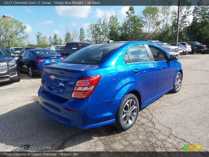  2017 Sonic LT Sedan Kinetic Blue Metallic