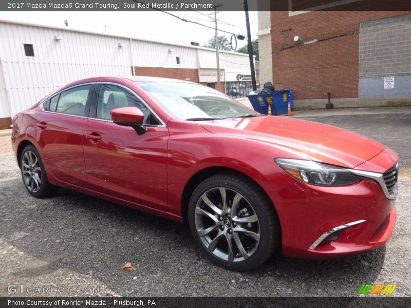 Soul Red Metallic / Parchment 2017 Mazda Mazda6 Grand Touring