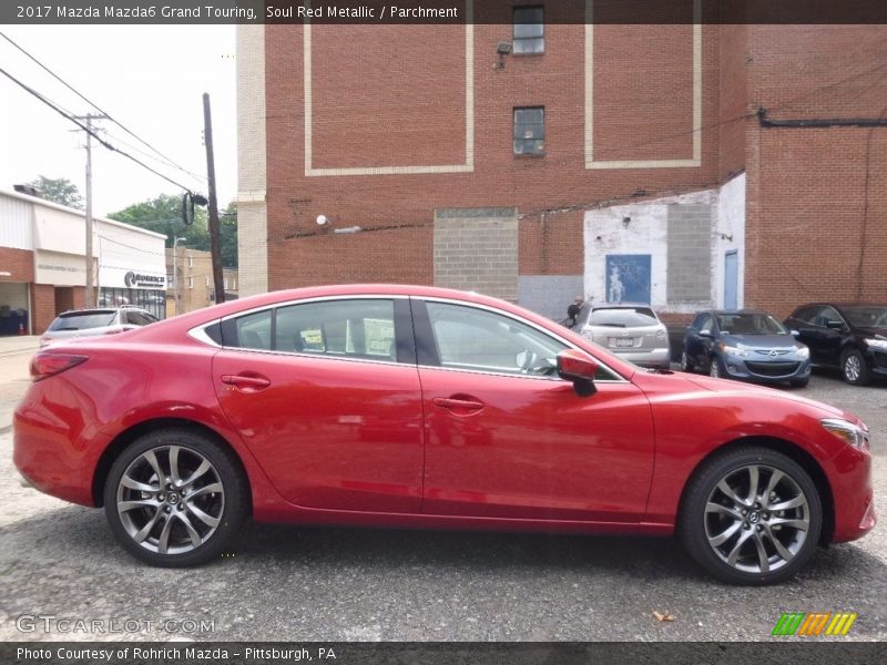 Soul Red Metallic / Parchment 2017 Mazda Mazda6 Grand Touring