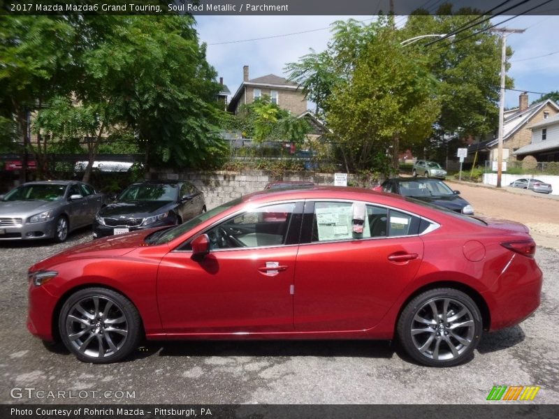 Soul Red Metallic / Parchment 2017 Mazda Mazda6 Grand Touring