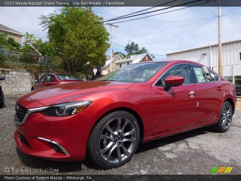 Soul Red Metallic / Parchment 2017 Mazda Mazda6 Grand Touring