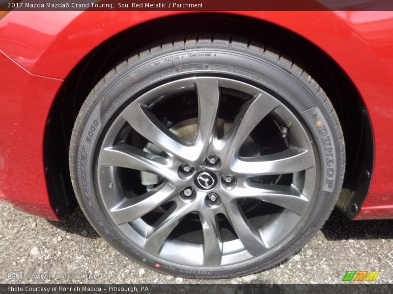 Soul Red Metallic / Parchment 2017 Mazda Mazda6 Grand Touring
