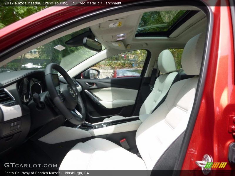 Front Seat of 2017 Mazda6 Grand Touring