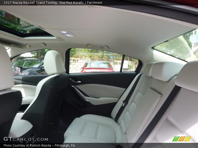 Rear Seat of 2017 Mazda6 Grand Touring