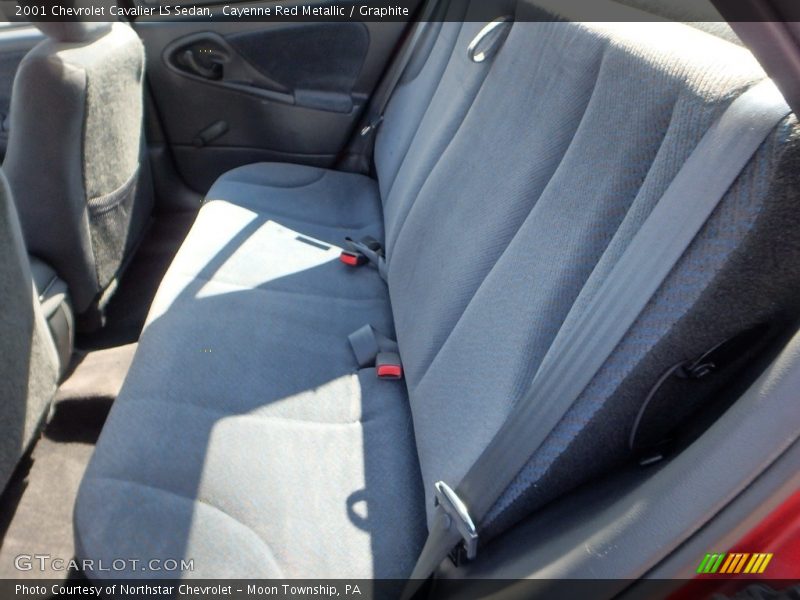 Cayenne Red Metallic / Graphite 2001 Chevrolet Cavalier LS Sedan