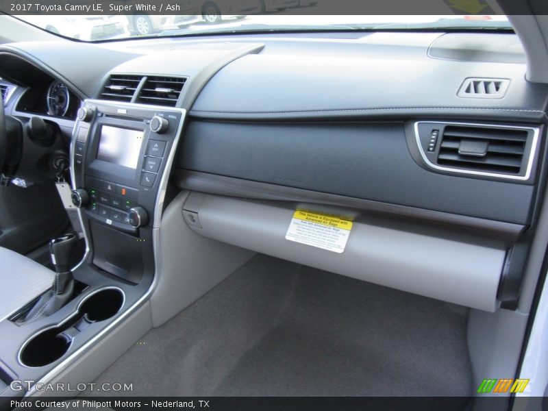 Super White / Ash 2017 Toyota Camry LE