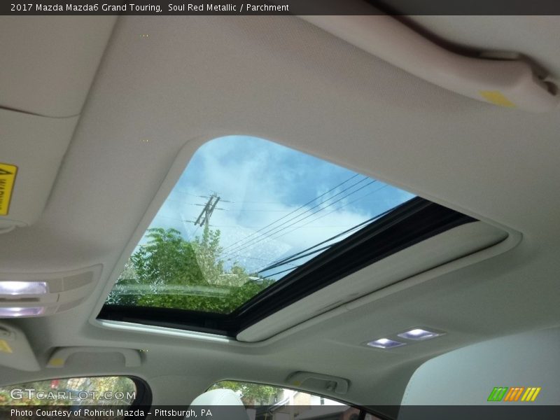 Soul Red Metallic / Parchment 2017 Mazda Mazda6 Grand Touring