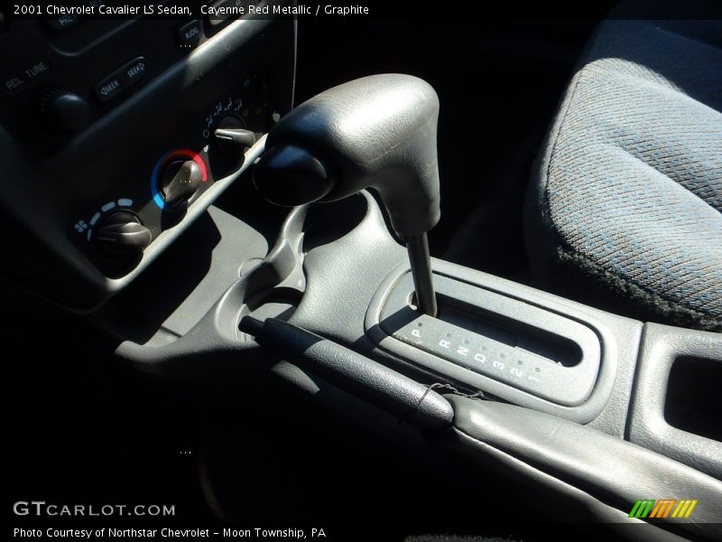 Cayenne Red Metallic / Graphite 2001 Chevrolet Cavalier LS Sedan