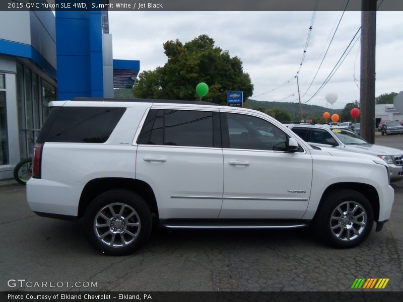 Summit White / Jet Black 2015 GMC Yukon SLE 4WD