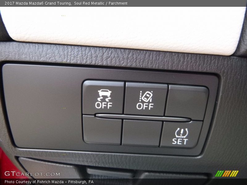 Controls of 2017 Mazda6 Grand Touring