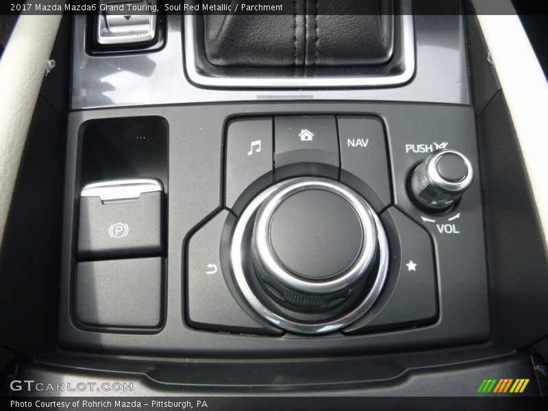 Controls of 2017 Mazda6 Grand Touring