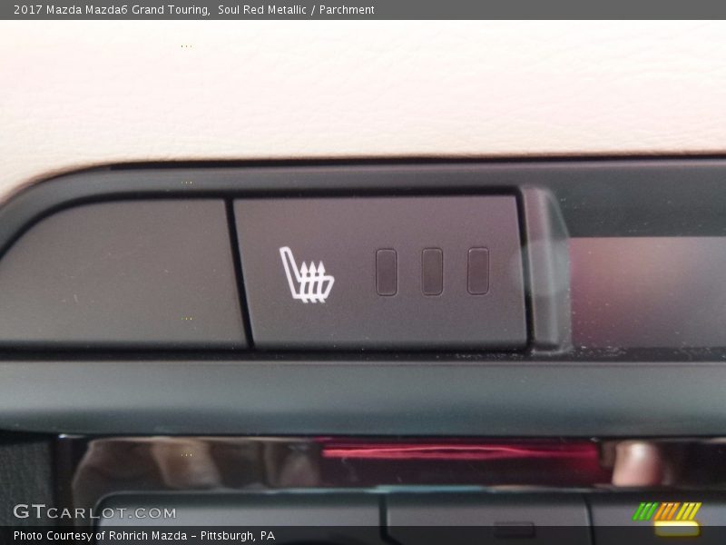 Soul Red Metallic / Parchment 2017 Mazda Mazda6 Grand Touring