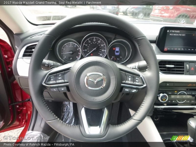  2017 Mazda6 Grand Touring Steering Wheel