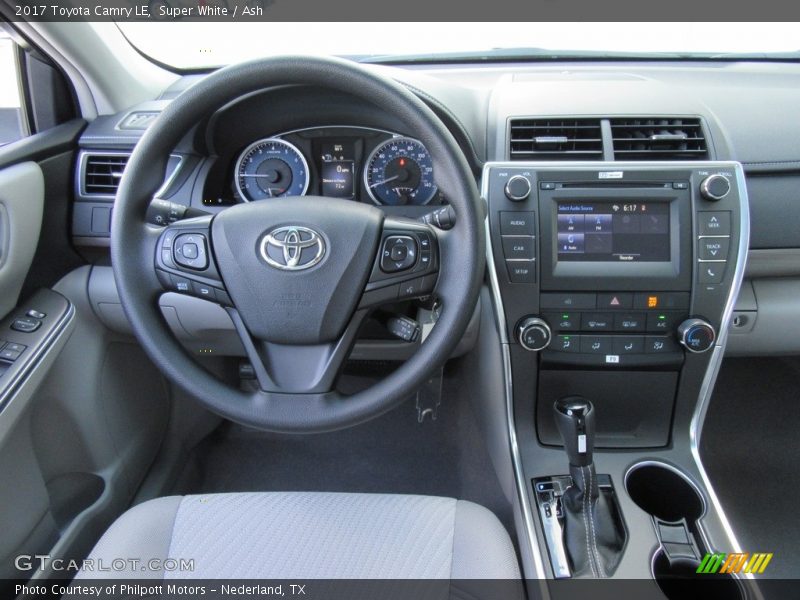 Super White / Ash 2017 Toyota Camry LE