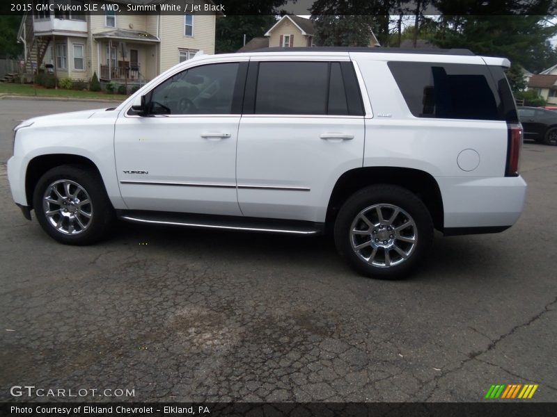 Summit White / Jet Black 2015 GMC Yukon SLE 4WD