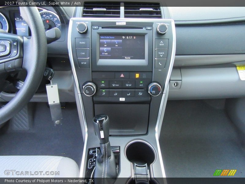 Super White / Ash 2017 Toyota Camry LE