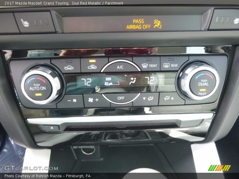 Controls of 2017 Mazda6 Grand Touring