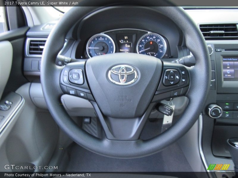 Super White / Ash 2017 Toyota Camry LE