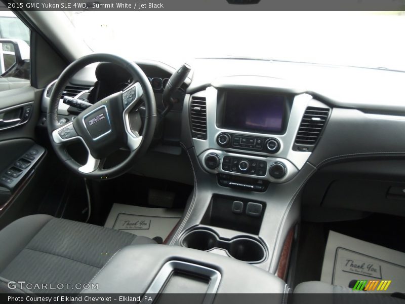 Summit White / Jet Black 2015 GMC Yukon SLE 4WD