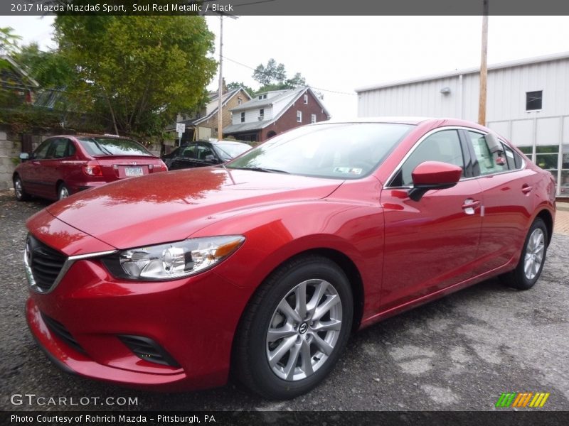 Front 3/4 View of 2017 Mazda6 Sport