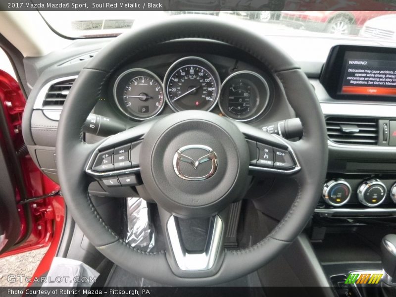  2017 Mazda6 Sport Steering Wheel