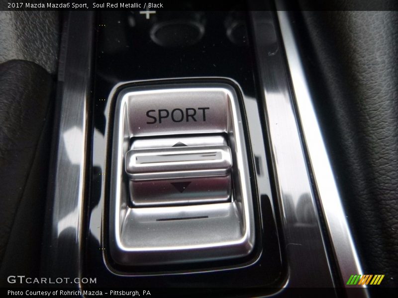 Controls of 2017 Mazda6 Sport