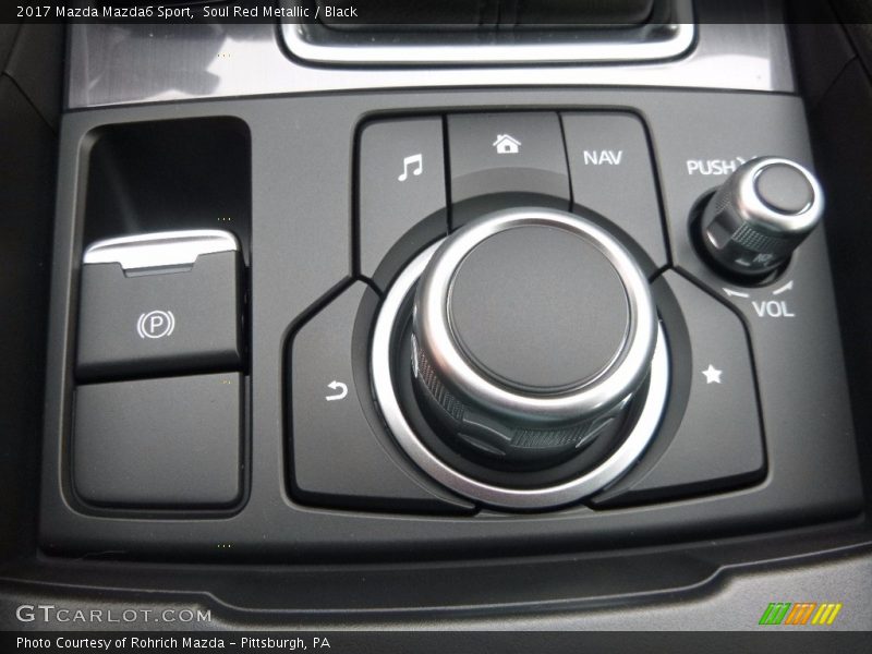 Controls of 2017 Mazda6 Sport