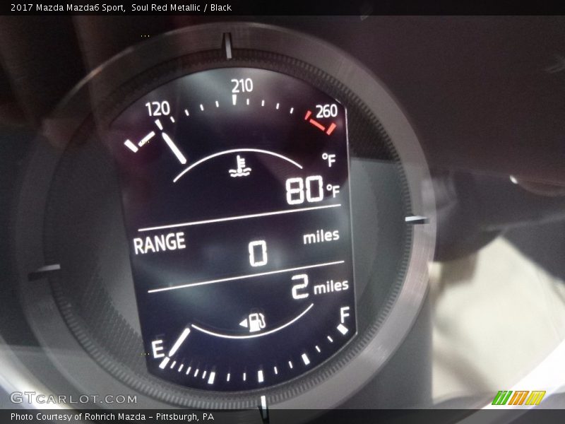  2017 Mazda6 Sport Sport Gauges