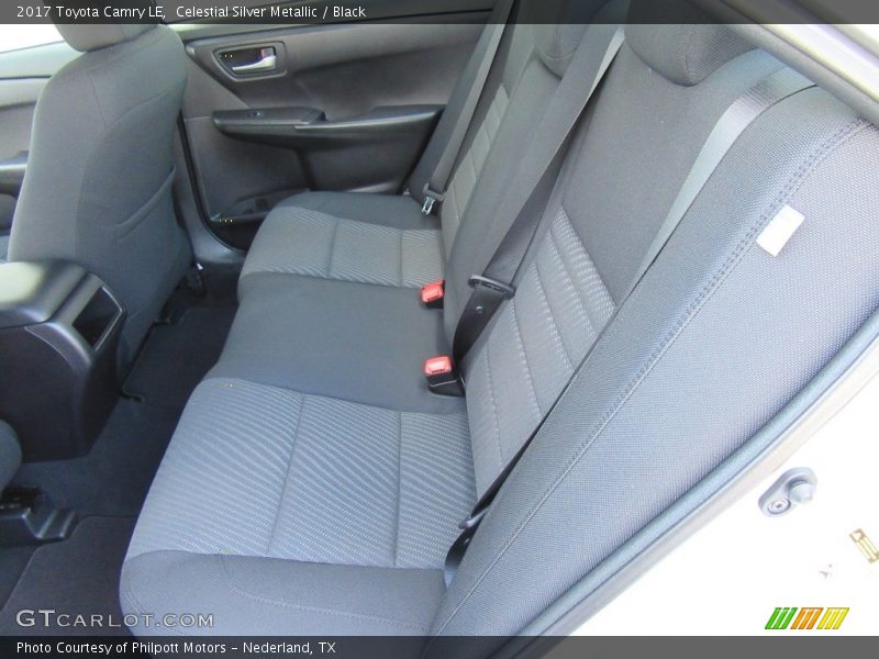 Celestial Silver Metallic / Black 2017 Toyota Camry LE
