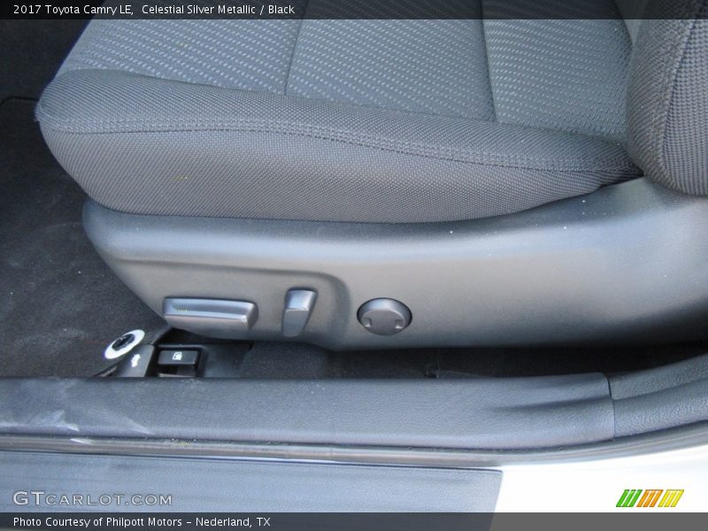 Celestial Silver Metallic / Black 2017 Toyota Camry LE