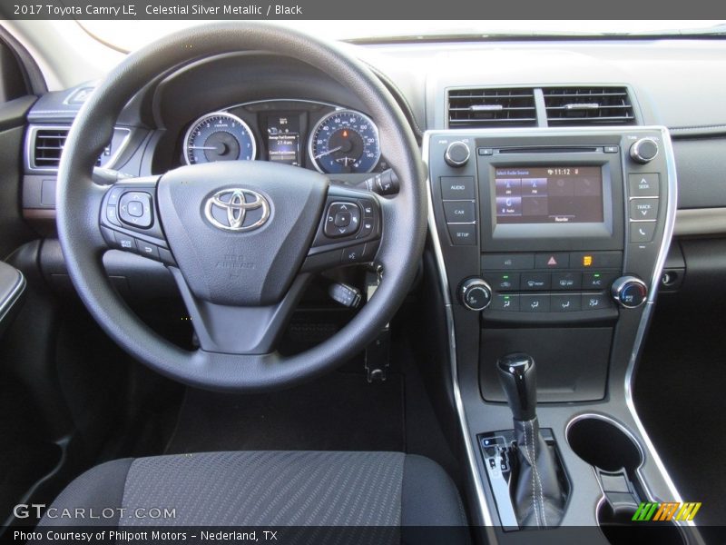 Celestial Silver Metallic / Black 2017 Toyota Camry LE