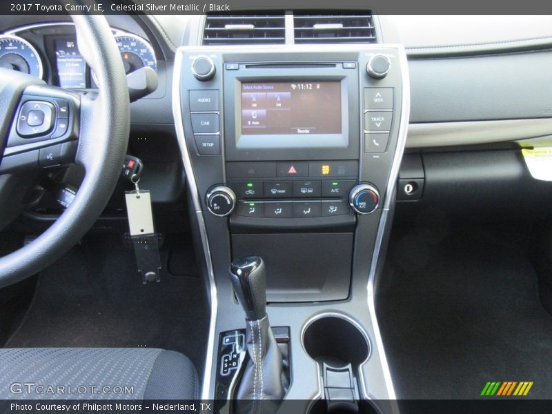 Celestial Silver Metallic / Black 2017 Toyota Camry LE